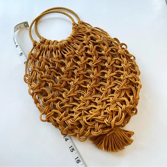 NWOT Anthropologie Knotted Bag - Picture 3 of 3